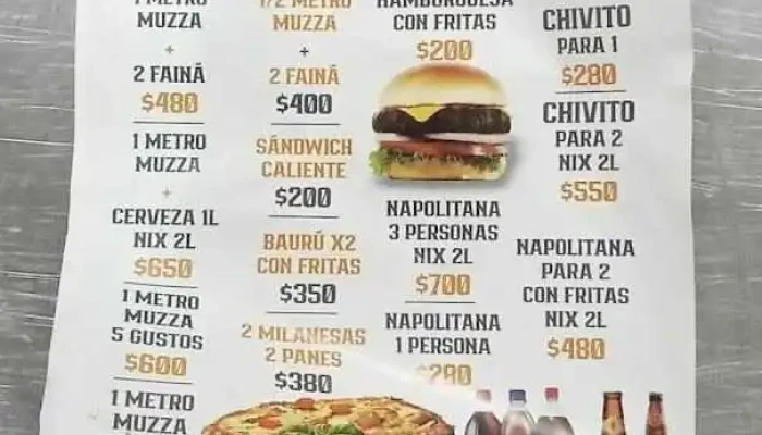 Pizzerialacapilla091540872 Menu - Villa Crespo y San Andrés