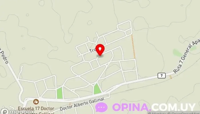 mapa de Plastimas Papelería en Alejandro Gallinal