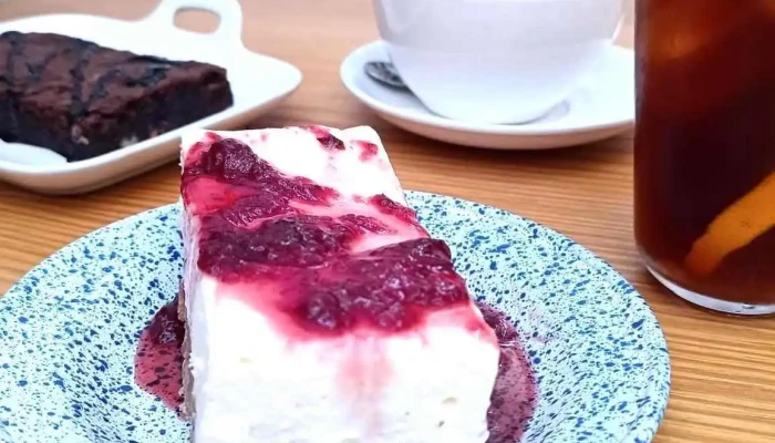 Plaza Cafe Pastel De Queso - Montevideo