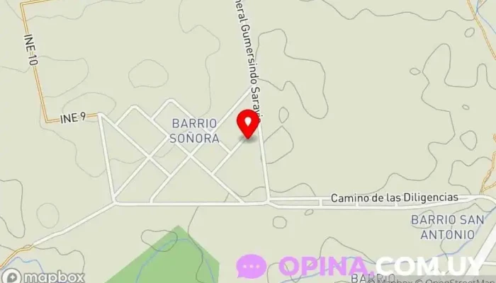 mapa de Plomita Creaciones Papelería en Melo