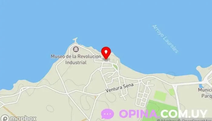 mapa de Policlínica Anglo Unidad hospitalaria en Fray Bentos