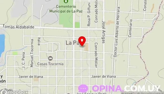 mapa de Policlinica Asse Hospital en La Paz