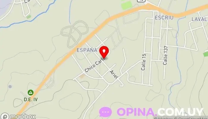 mapa de Policlínica Barrio España Centro de salud en Minas