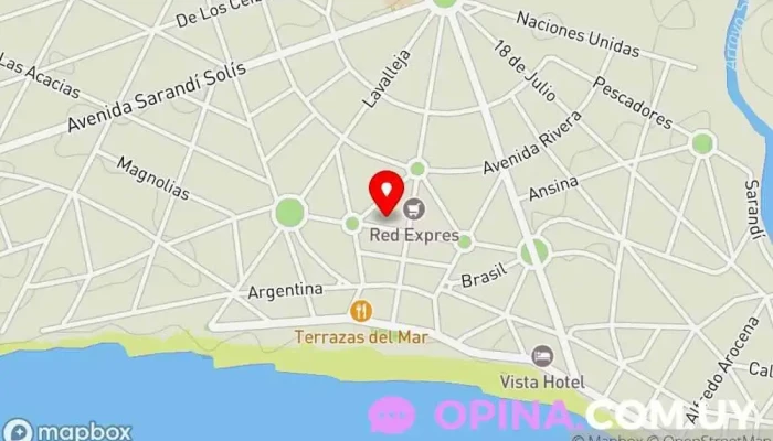 mapa de Policlinica Caamepa Clínica ambulatoria en La Floresta