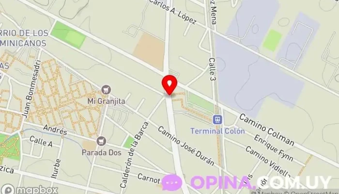 mapa de Policlinica Colón | Montevideo Salud Centro de salud comunitario en Montevideo