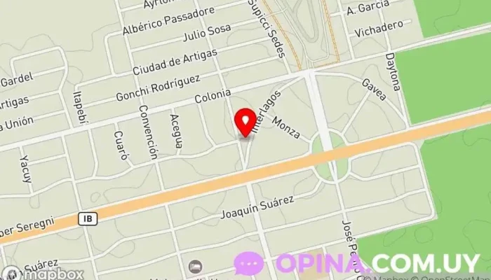 mapa de Policlínica El Autódromo Centro de salud comunitario en Ciudad de la Costa