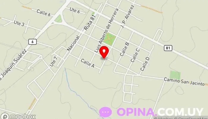 mapa de Policlinica Hospital en San Bautista