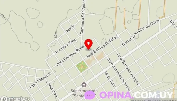 mapa de Policlinica Hospital en Santa Rosa