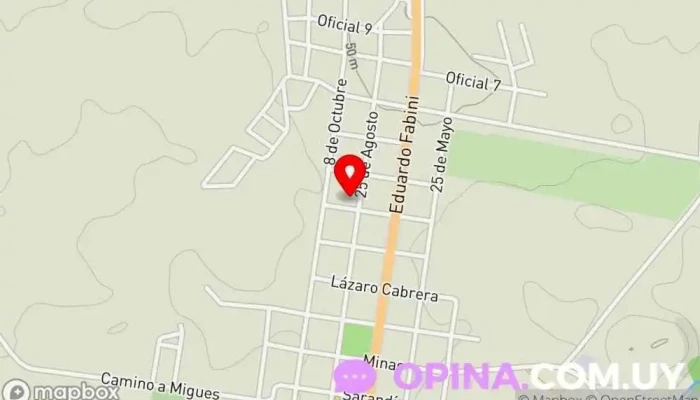 mapa de Policlinica MSP Solis Hospital en Solís de Mataojo