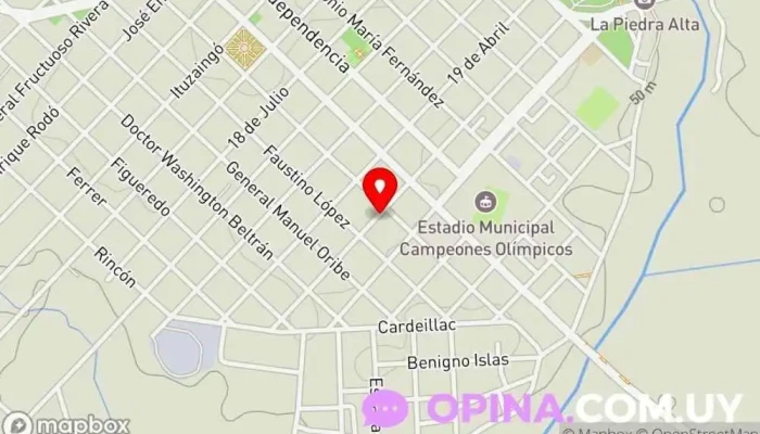 mapa de Policlínica Prado Español Médico en Florida