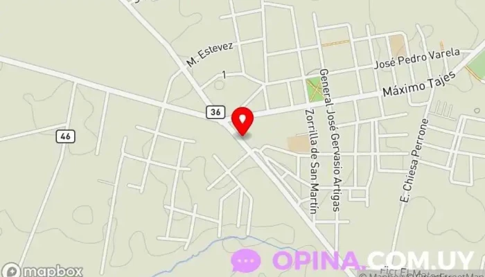 mapa de Policlínica Salud Pública Departamento de salud pública en Los Cerrillos