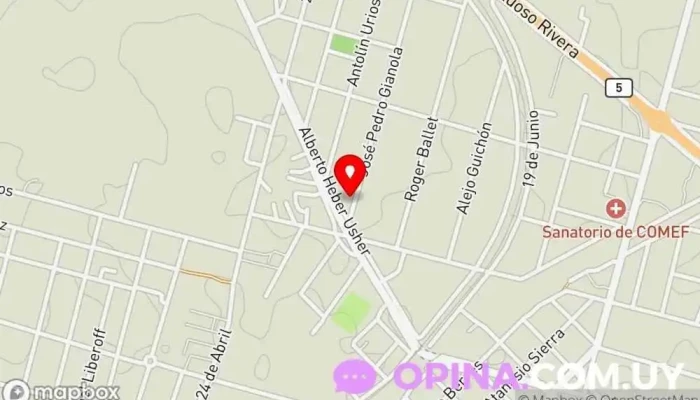 mapa de Policlinica San Fernando Hospital en Florida