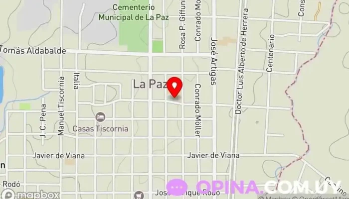 mapa de Policlínica Viale Centro médico, Hospital en La Paz