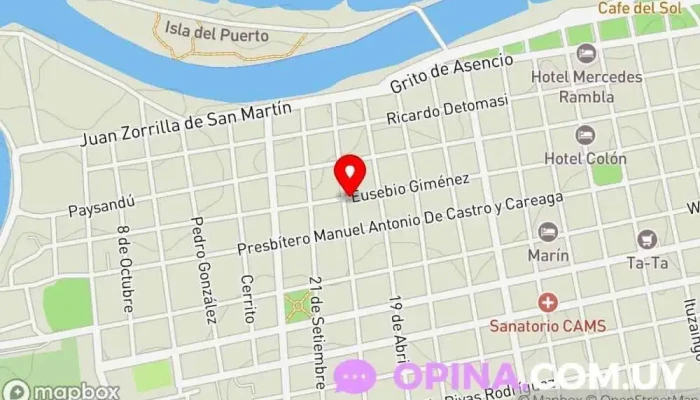 mapa de Polimer Cotillón Tienda de artículos de fiesta en Mercedes