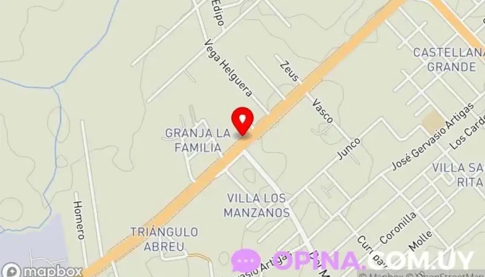 mapa de Pollería El Gallo Granja en Barros Blancos