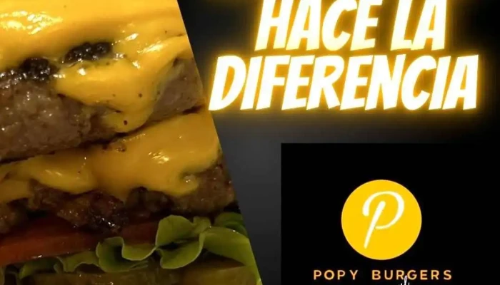 Popy Burgers -  Hamburguesa - Durazno