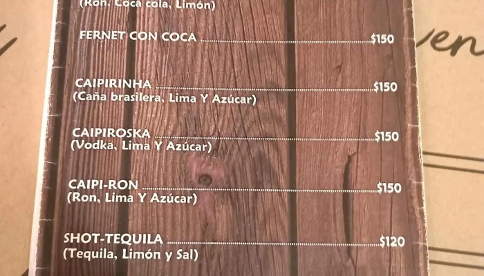 Potenza -  Menu - Mercedes