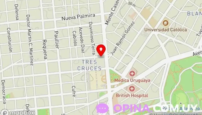 mapa de Powerful papelería Papelería, Juguetería en Montevideo