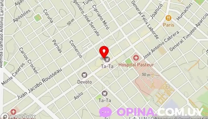 mapa de Profesor de Matemáticas, Física y Química. Clases Particulares Para Liceo y Facultad Servicio de clases particulares en Montevideo