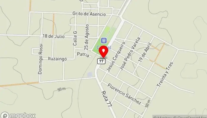 mapa de Prolesa Cardal Comercio en Cardal