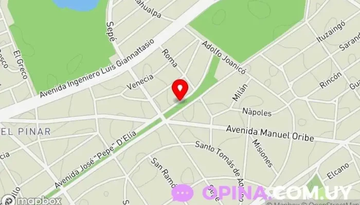 mapa de PROPIEDADES DEL PLATA Servicio Integral Agencia inmobiliaria, Empresa de construcción, Pintura en Ciudad de la Costa