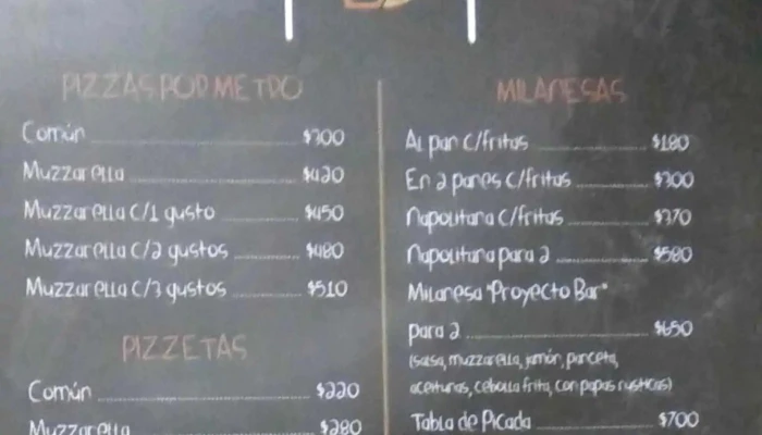 Proyecto Bar -  Comentario 5 - Montevideo