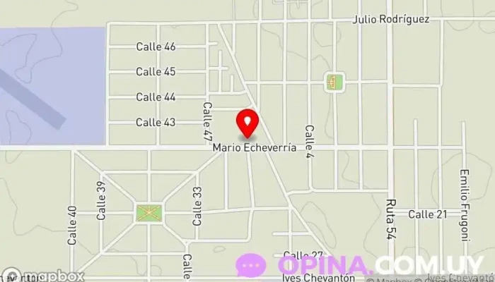 mapa de PUNTOAUX informática Academia de informática en Juan L. Lacaze