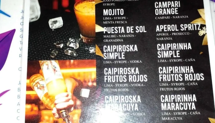 Qatrevido Menu - Montevideo