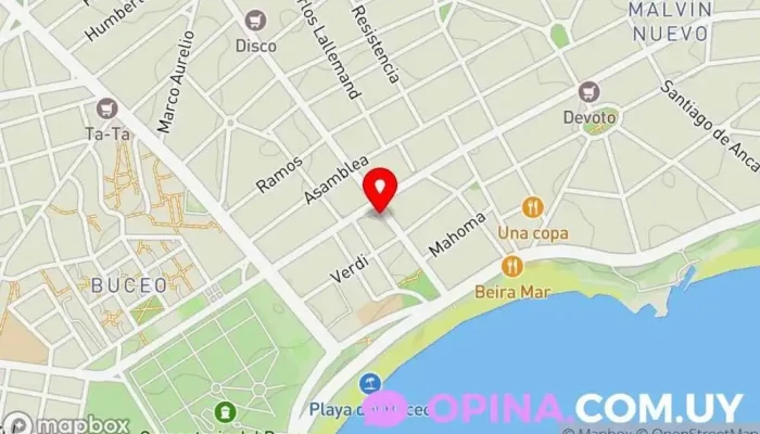 mapa de QueGuay! Papelería en Montevideo