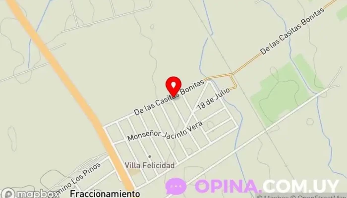 mapa de Querer es Poder Gimnasio en Progreso