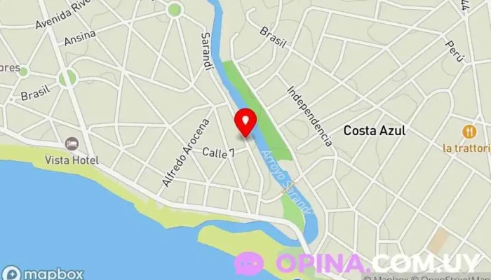 mapa de Quesería Atlantida Granja en La Floresta