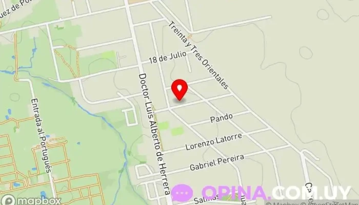 mapa de Quiosco Fabi Quiosco en Empalme Olmos