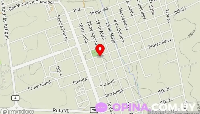 mapa de Radio Paz Guichón Emisora de radio en Guichón