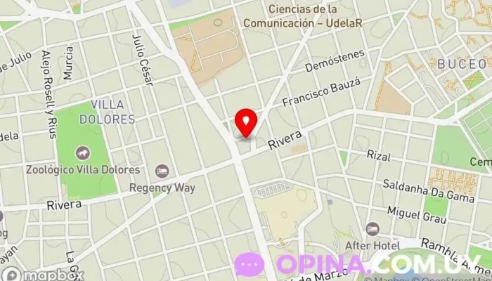 mapa de Radiologia 3D Invisalign-Uruguay Clínica Mendez Turell Clínica dental en Montevideo