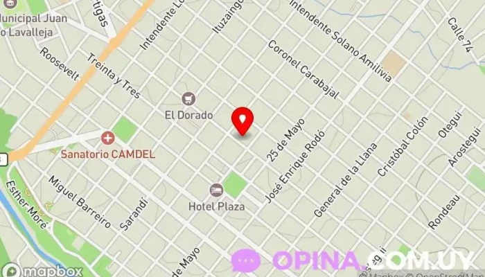 mapa de RAP minas Farmacia en Minas