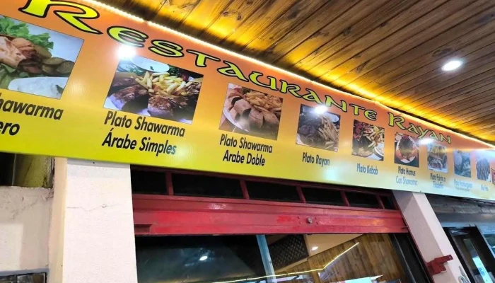 Rayan Restaurante Arabe Todas - Chui