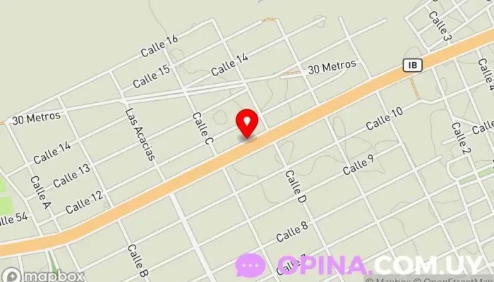 mapa de Rd Gym Gimnasio en Las Toscas