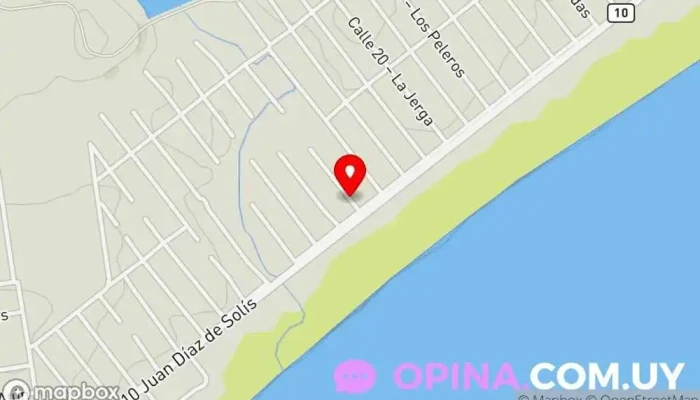 mapa de Real Negocios Inmobiliarios Agencia inmobiliaria en Maldonado