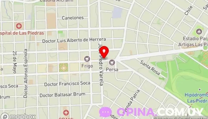 mapa de RecreArte Papelería en Las Piedras