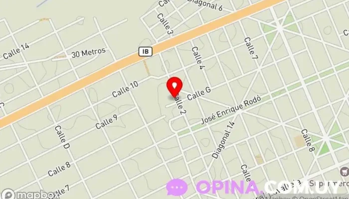 mapa de Regalería Emunah Librería cristiana en Parque del Plata