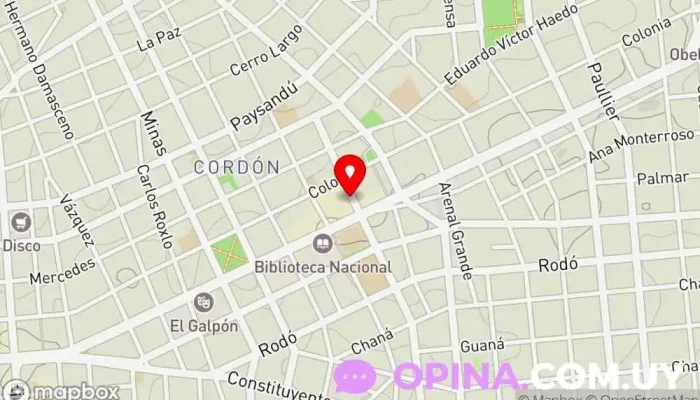 mapa de Regalos y Màs... Tienda de artículos para el hogar en Montevideo