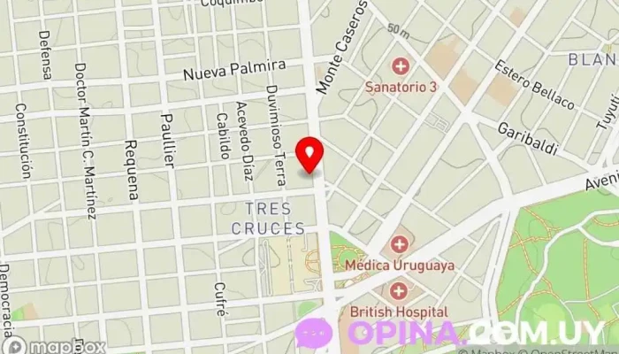 mapa de Relax & Smile Clínica dental en Montevideo