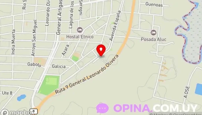 mapa de Residencia Val Escuela primaria en Chuy