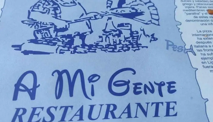 Restaurant A Mi Gente -  Menu - Castillos