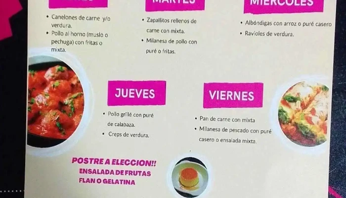 Restaurante Fussion Cook -  Menu - Montevideo