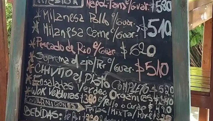 Restaurante La Fonda -  Menu - Rosario