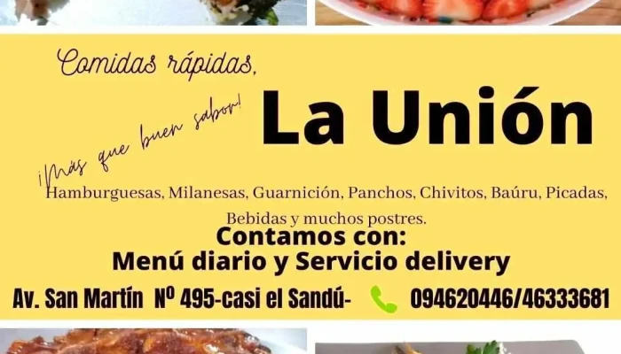 Restaurante La Union -  Menu - Tacuarembó