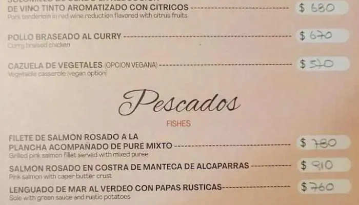 Restaurante Lo De Romero Menu - Paysandú