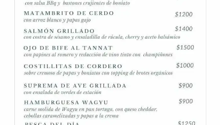 Restaurante Panoramico Giratorio La Vista Menu - Punta del Este