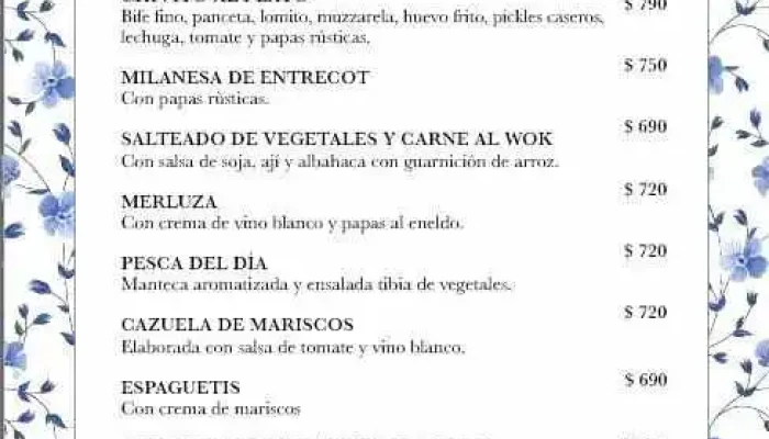 Restaurante Pasaje Las Flores -  Del Propietario - Col. del Sacramento